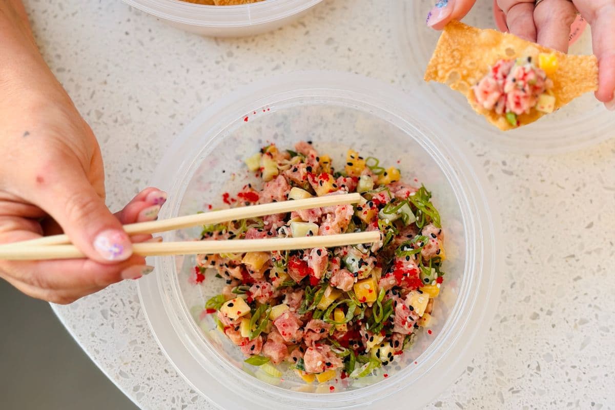 Nachos tartare