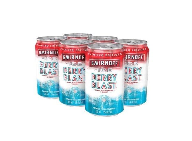 Smirnoff Ice Berry Blast (6 Pack)