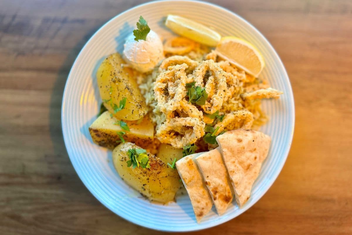 Fried Calamari Dinner