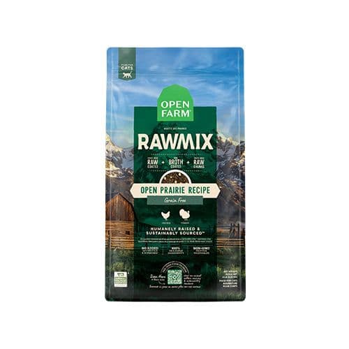 Open Farm RawMix Open Prairie Recipe Grain & Legume Free Dry Cat Food
