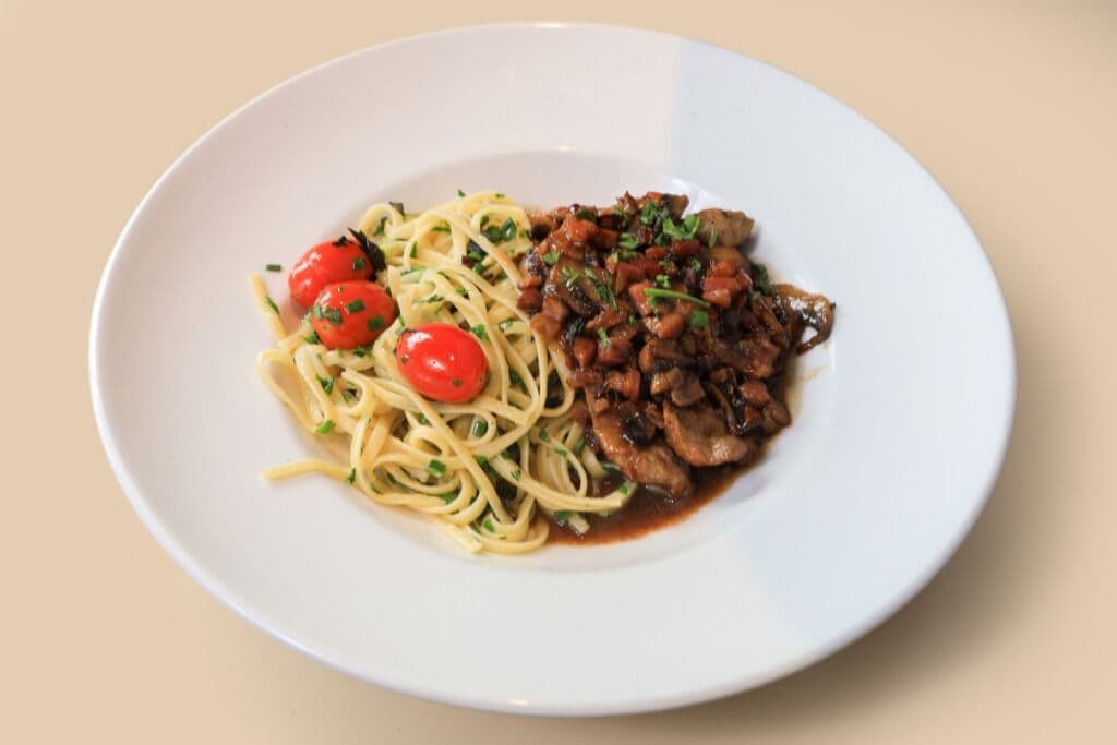 Veau vincenzo chaud (pour 1) / Hot Veal Vincenzo (For 1)