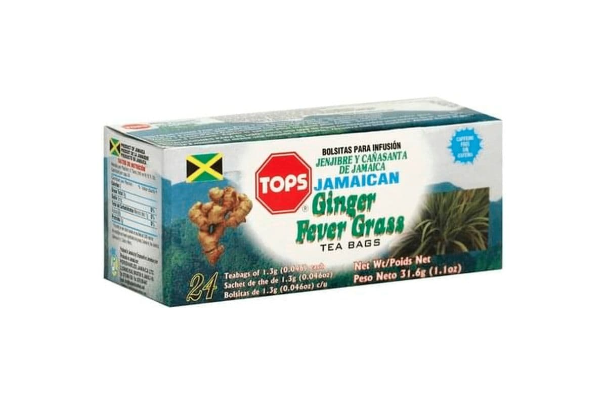 Tops Ginger Fever Grass Teabags (31.6 g)
