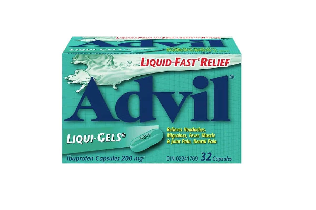 ADVIL 200MG LIQIU-GELS 72 PACK (72 CAPSULES )