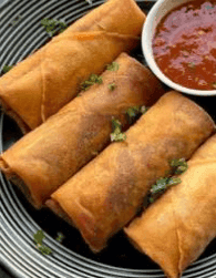* Crispy Veggie Spring Rolls ⭐