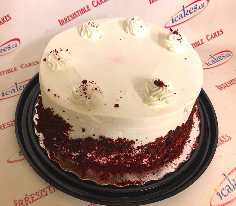 6" Redvelvet Cake Readymade (6" (Apx 2 lb))