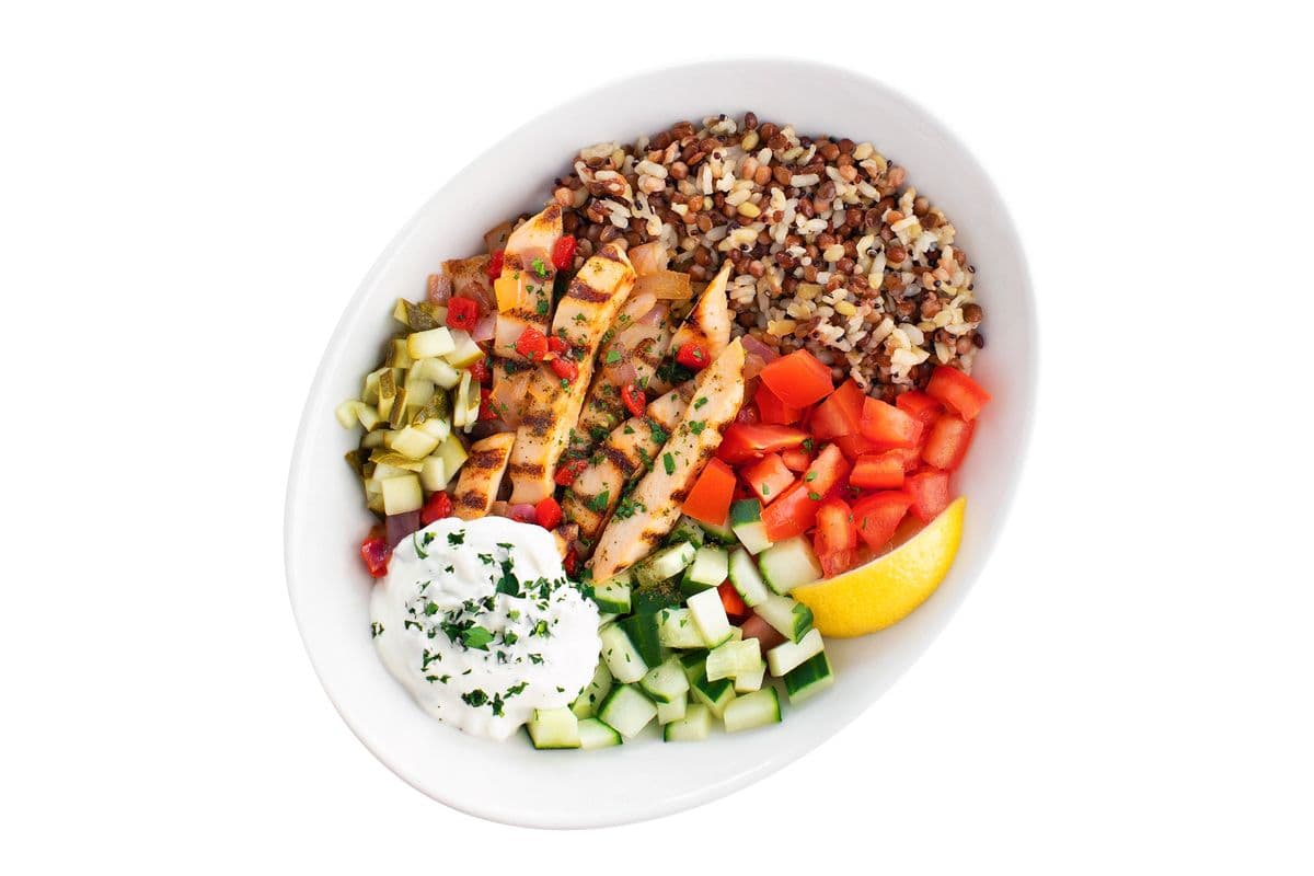 Mediterranean-Spiced Chicken Bowl