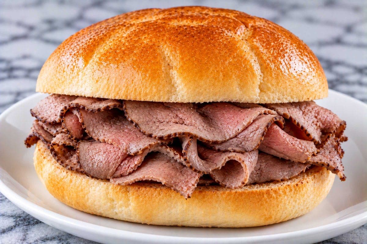 Roast Beef on a Bun