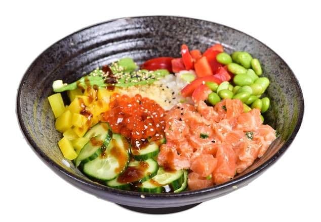 Salmon Poke Poke Saumon