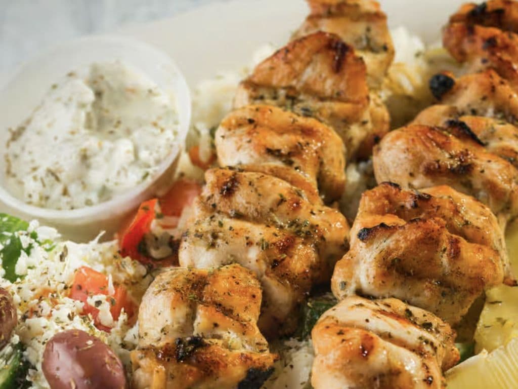Traditional Greek Souvlaki