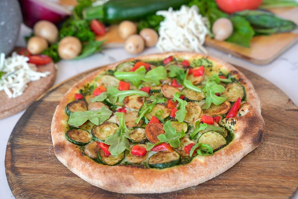 Pesto Potato Pizza