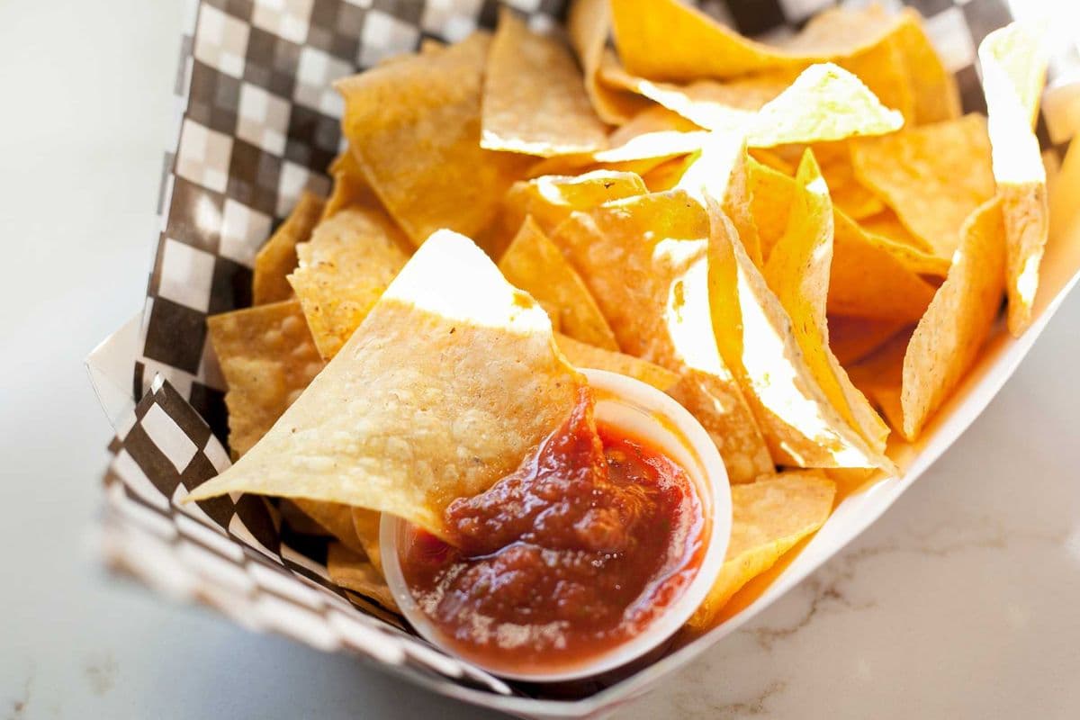 Salsa and Chips (Small)