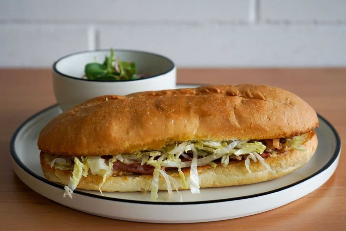 Grilled Ham and Brie Sandwich