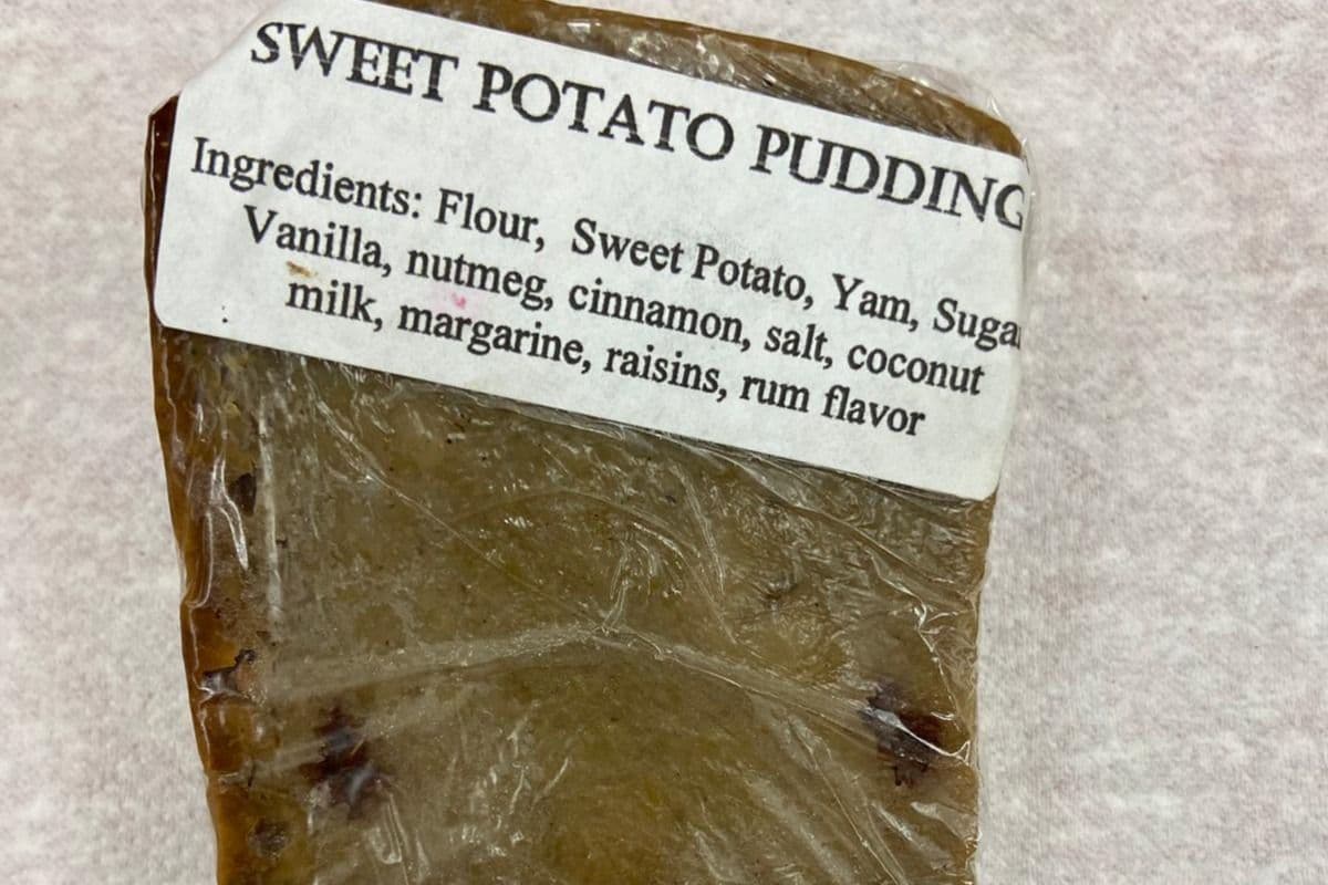 Sweet Potato Pudding