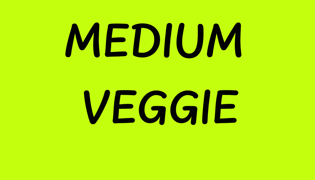 Medium Veggie