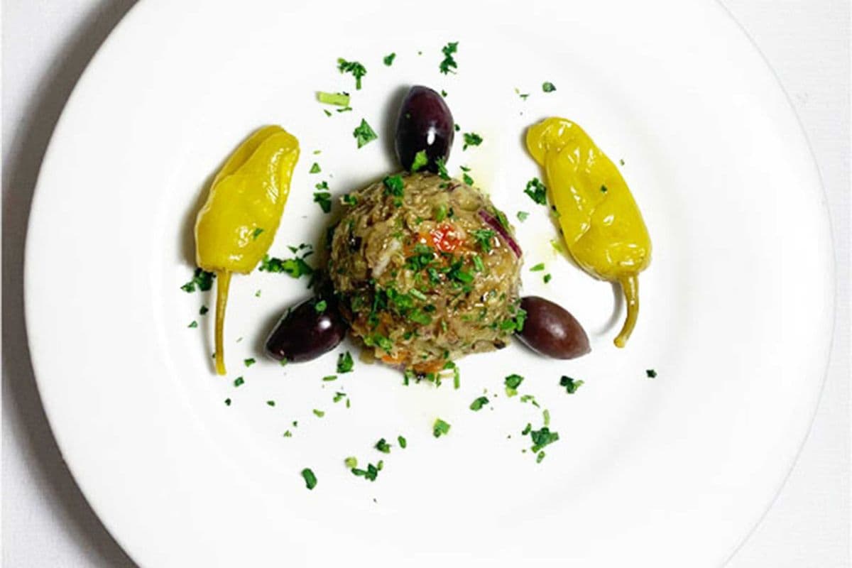 Melitzanosalata Salade d'aubergines / Eggplant Salad