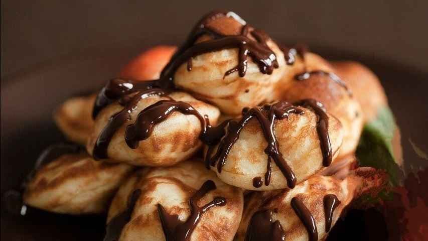 Chocolate Puffs Mini Pancakes