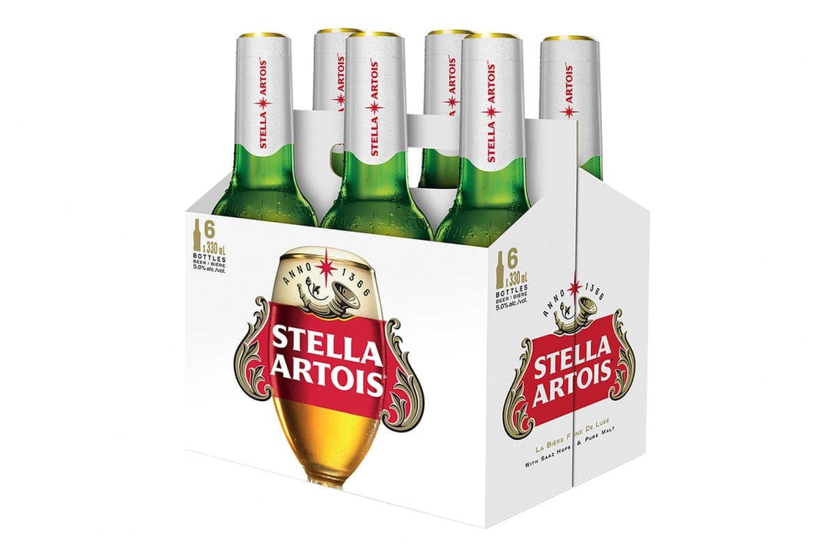 Stella Artois (6 Bottles) (6 x 330 ml Bottles)