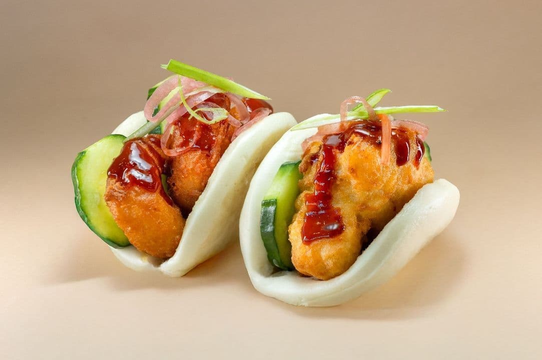 *Tempura Shrimp Bao Buns*