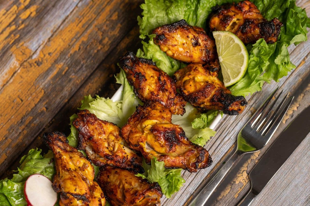 Saffron Wing Kebab