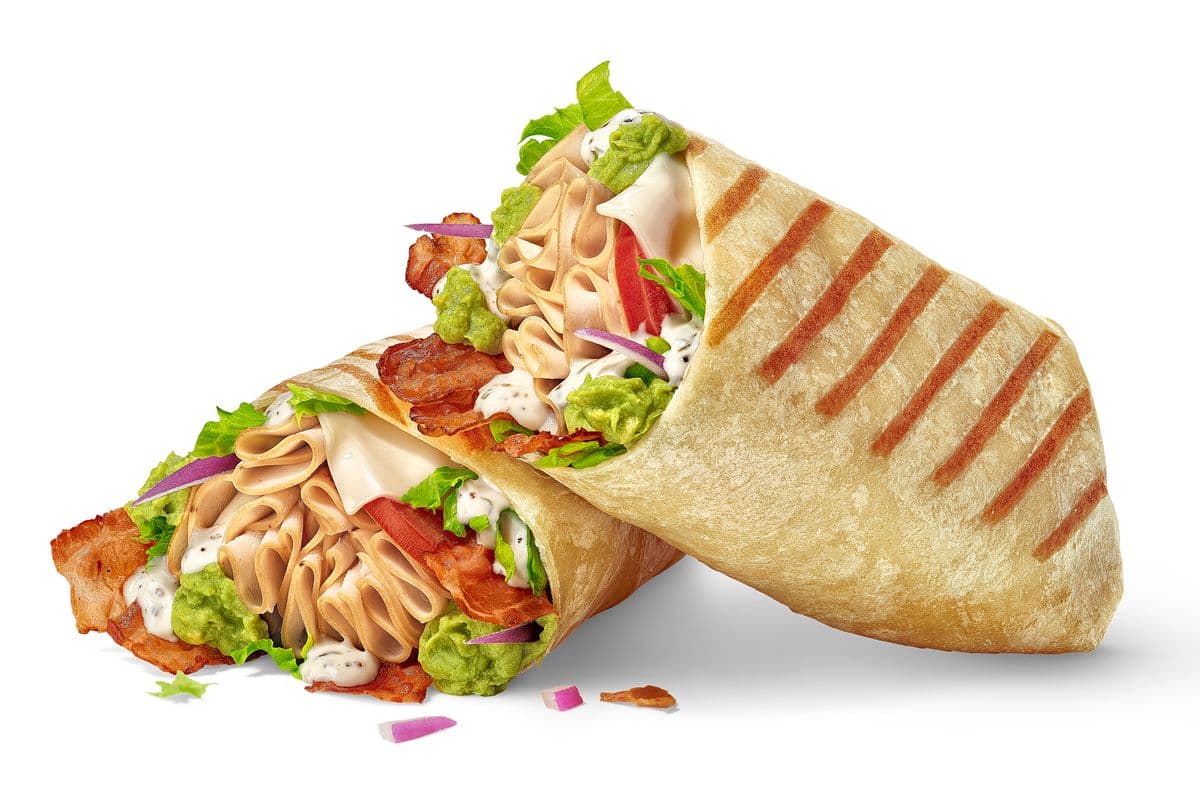 Wrap Dinde, bacon et avocat, grand format / Turkey, Bacon & Avocado Wrap (Large) (700 Cals)