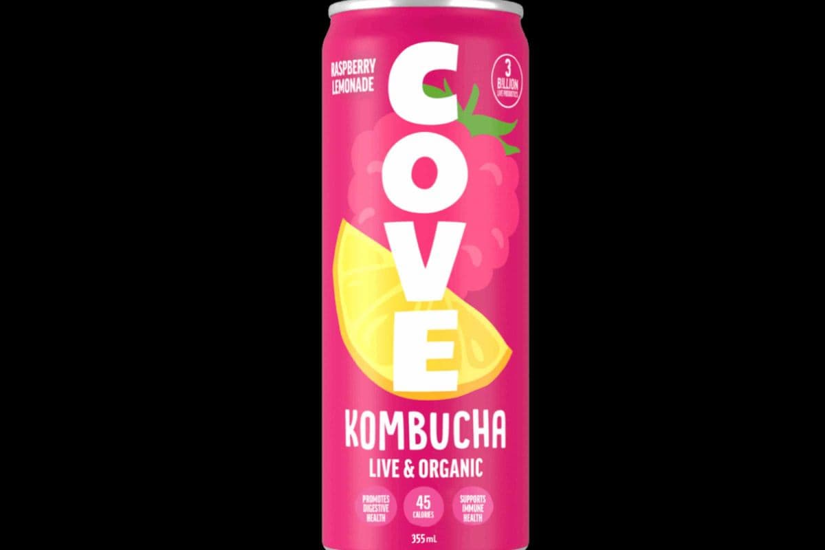 Cove Raspberry Lemonade Kombucha 355ml (355)