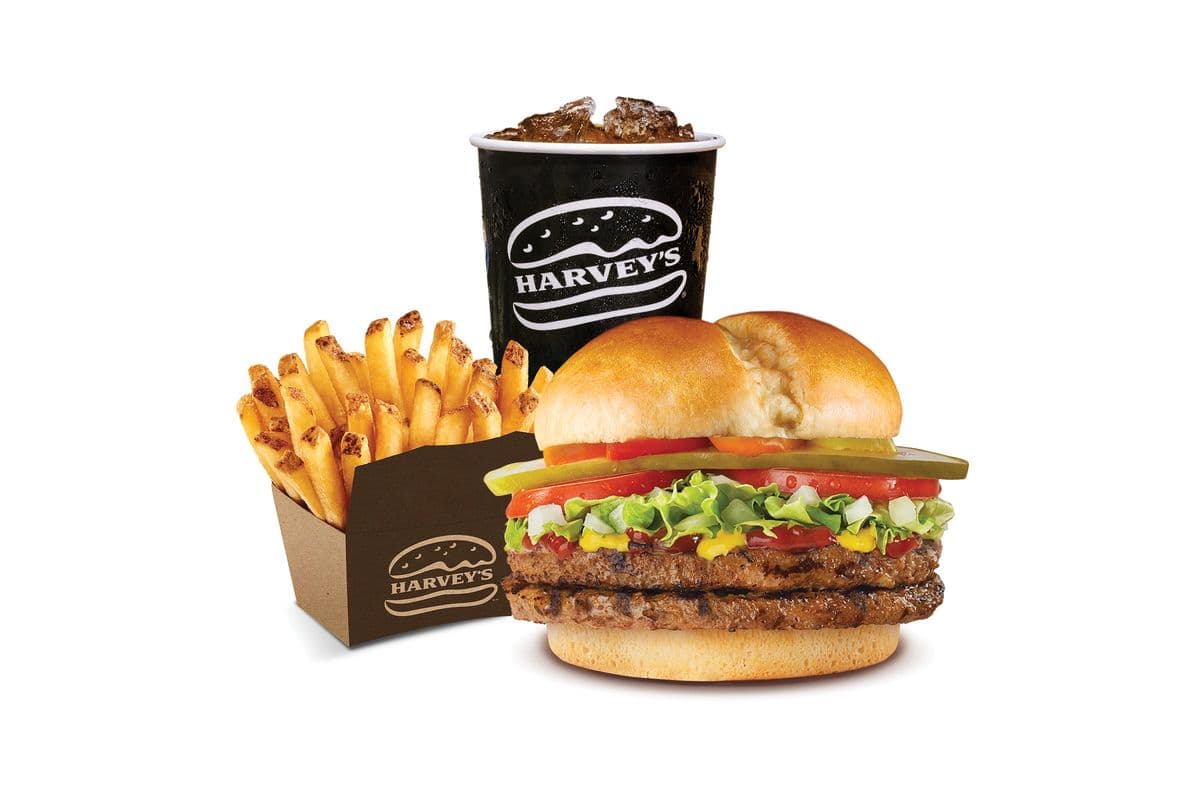 Trio Burger Original double / Double Original Burger Combo