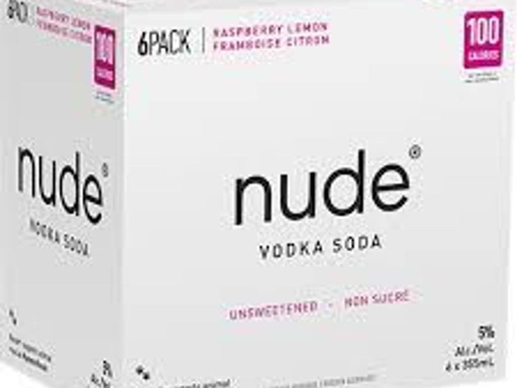 Nude Raspberry Lemon Vodka Soda Cans (355 ml x 6 ct)