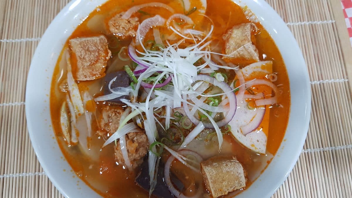 602. Crab Meat Vermicelli in Tomato Soup