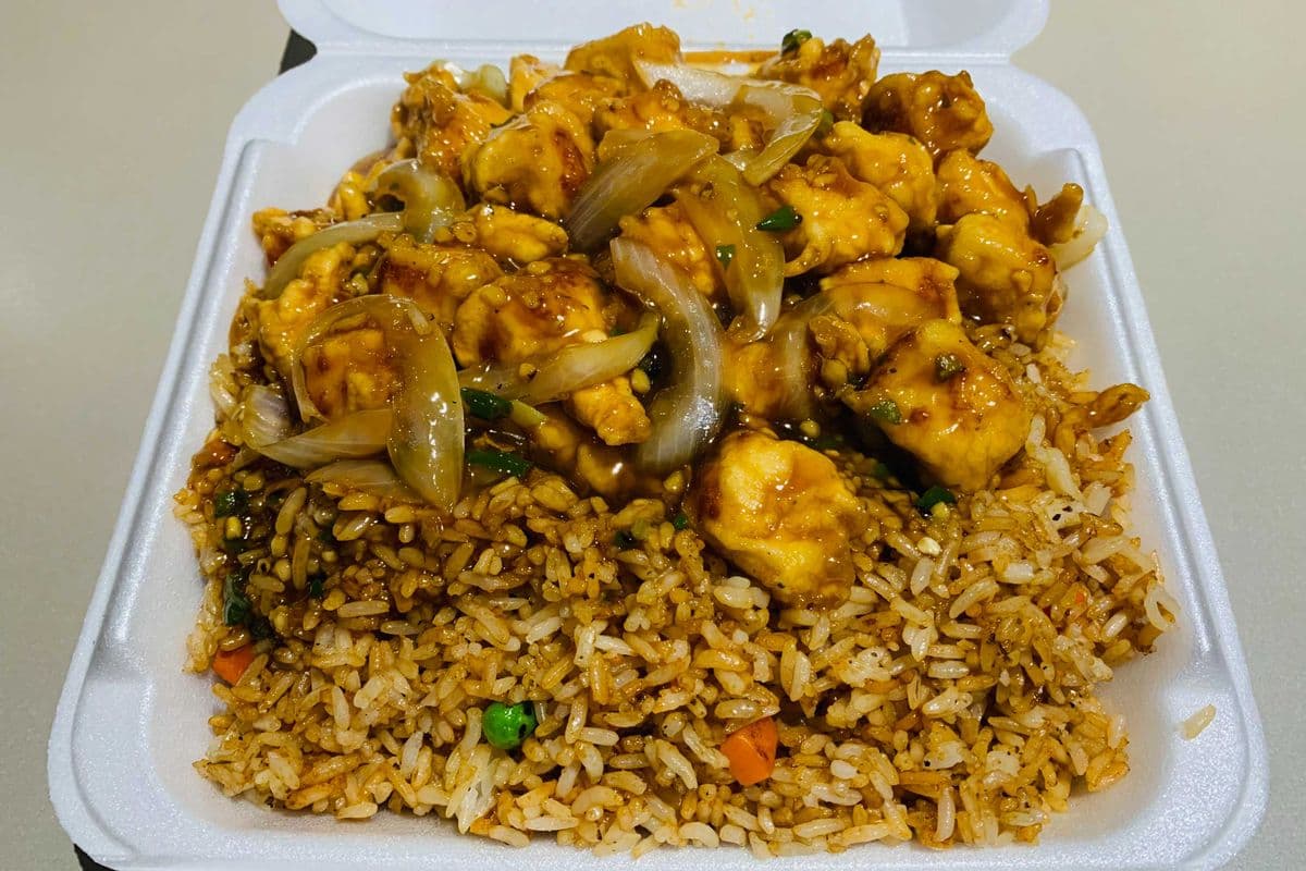 Chili Paneer w/ Fried Rice