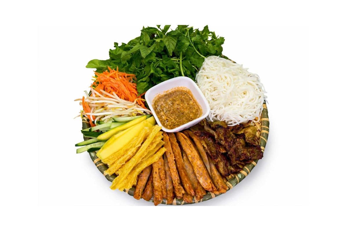 W62. Mẹt Nem Nướng Heo Nướng | Grilled Pork & Pork Sausage Platter