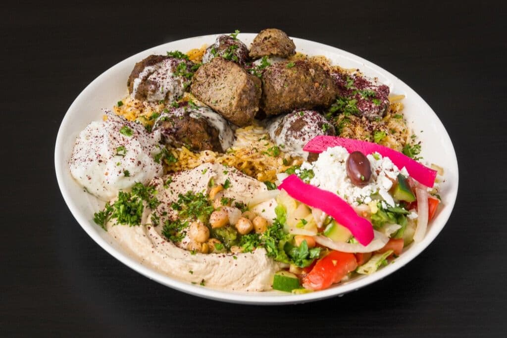 Kafta Special Platter