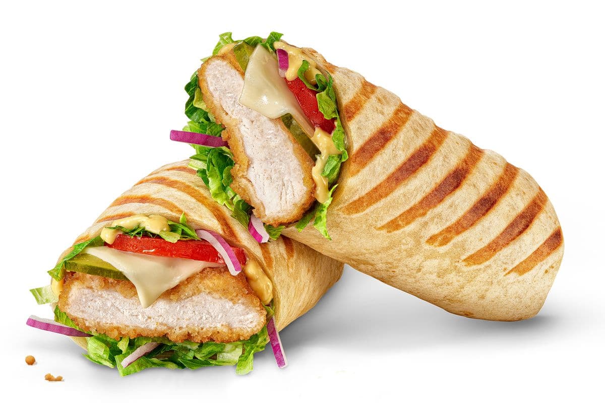 Wrap régulier Poulet croustillant / Crispy Chicken Wrap (Regular) (650 Cals)