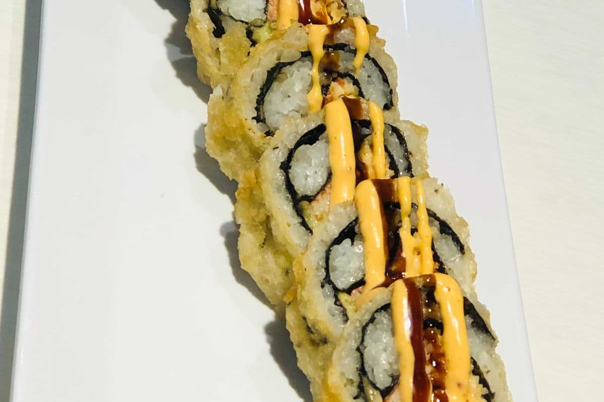 136. Deep-Fried Golden California Roll (10 pcs)
