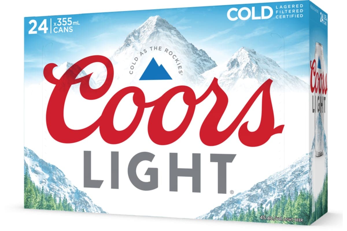 Coors Light 355ml 24pk Can