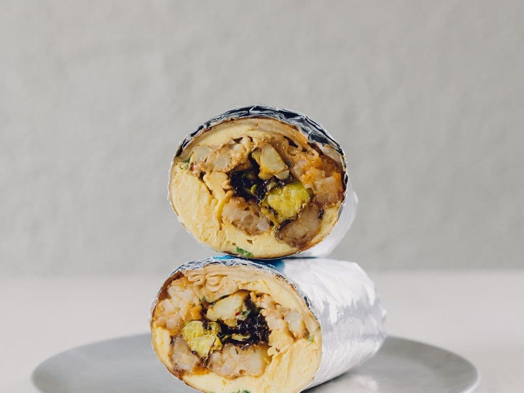 BREAKFAST VEG BURRITO