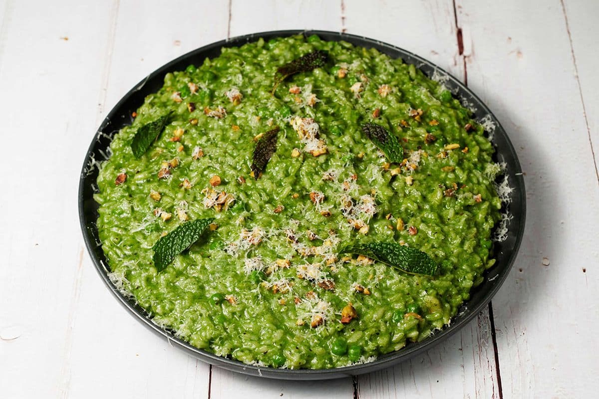 Risotto Ai Piselli Verdi