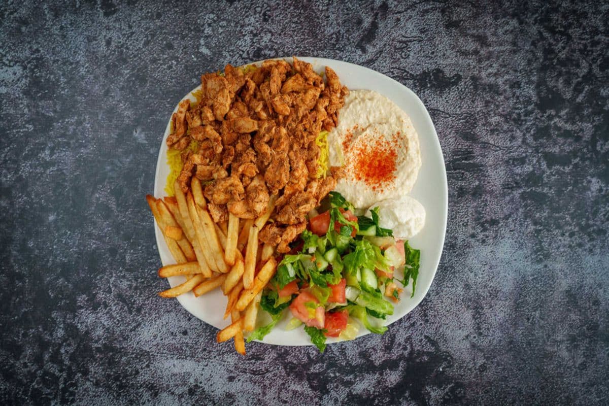 Chicken Shawarma Platter