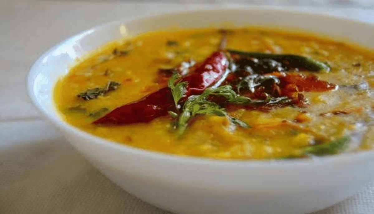Daal Tadka & a butter naan