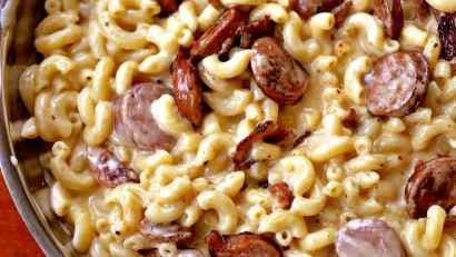 Italian Sausage Mac N’ Cheese
