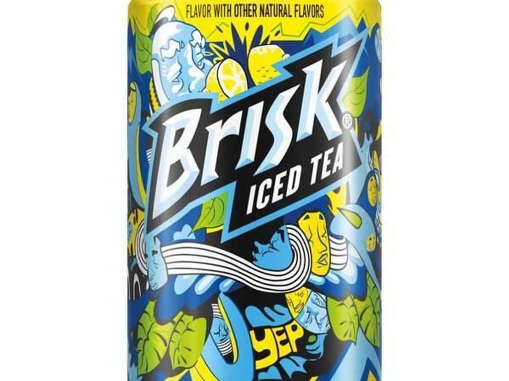 Brisk Iced Tea Can