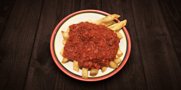 Frites aux Sauce Italienne / French Fries with Italian Sauce