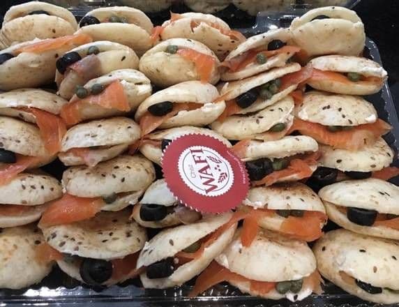 6 mini bouchées de saumon / 6 Salmon Mini Bites