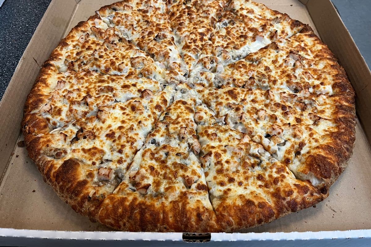 10" Alfredo Chicken Pizza