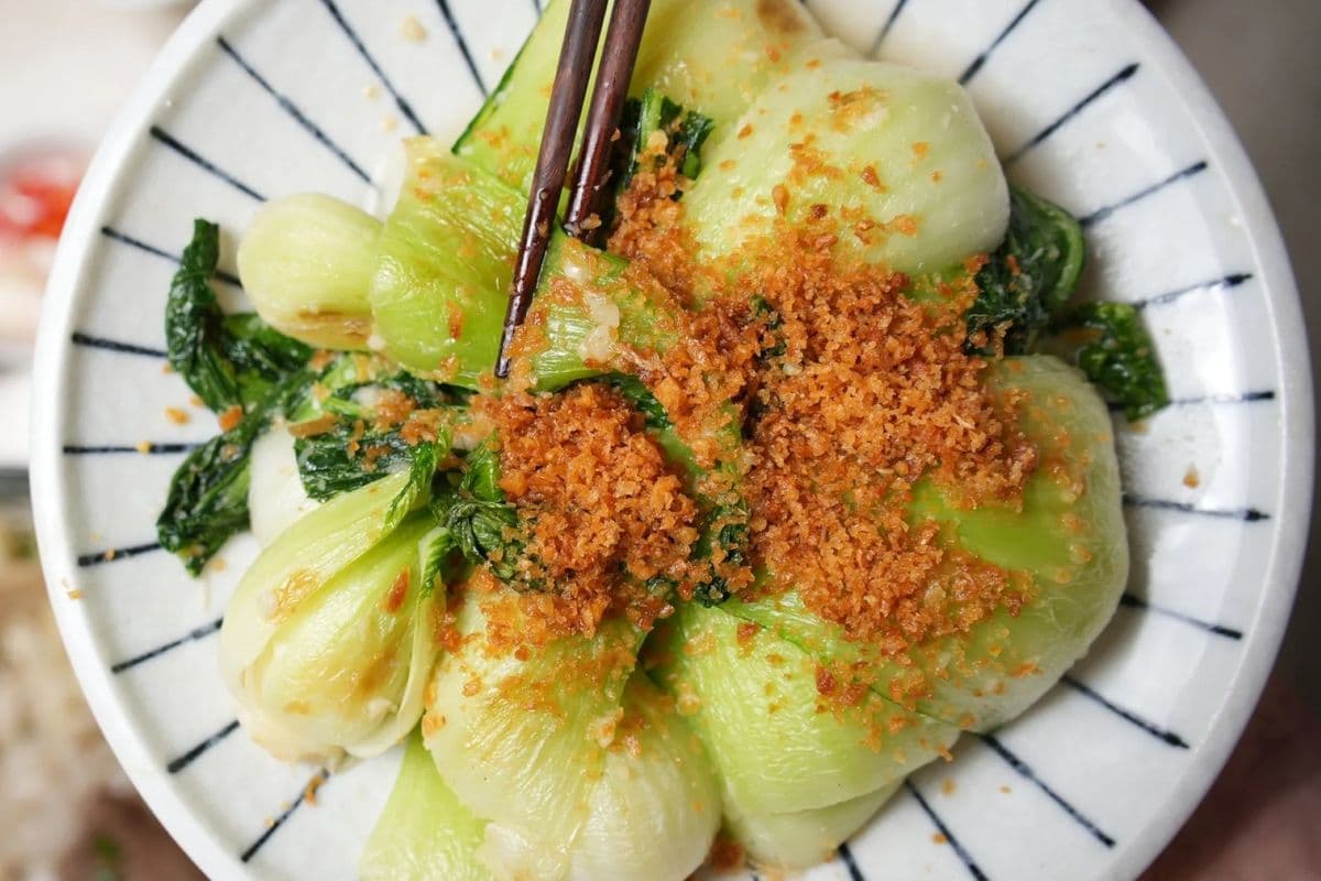Bok Choy with Garlic