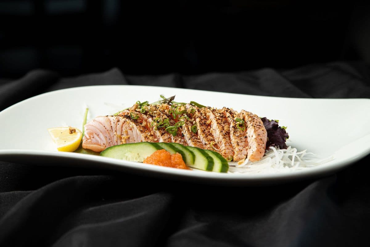 Salmon Tataki