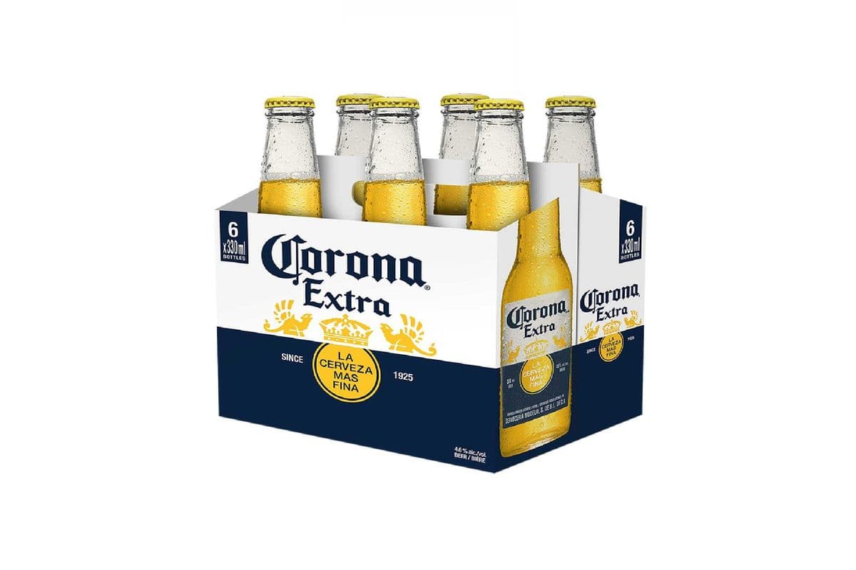Corona Extra 6 Bottles (6 x 330ml)