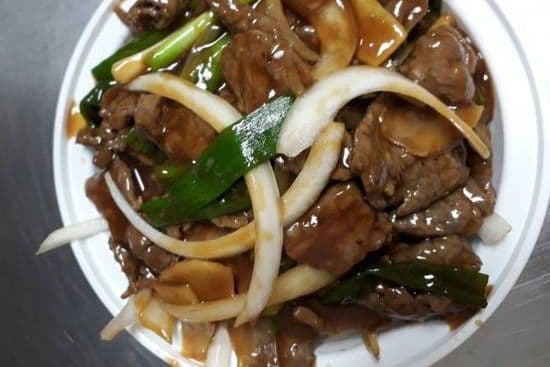 Beef with Ginger and Green Onion