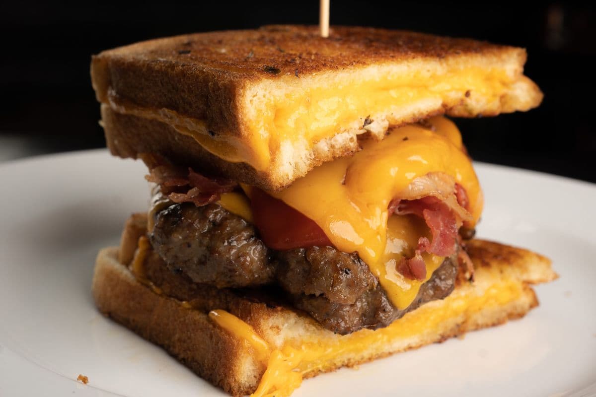 Between The Cheese Burger