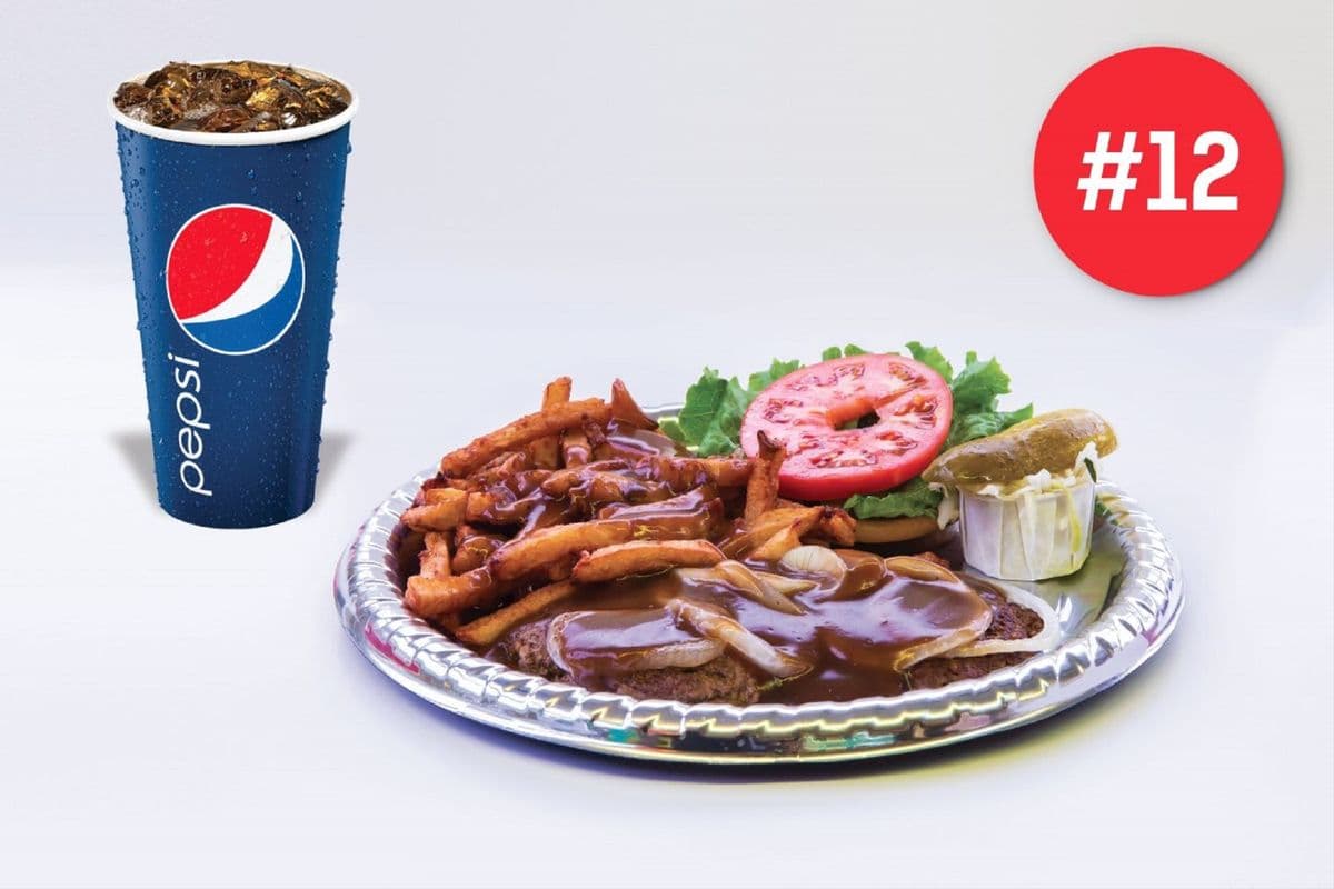 #12. Assiette hamburger steak / #12. Steak Hamburger Plate