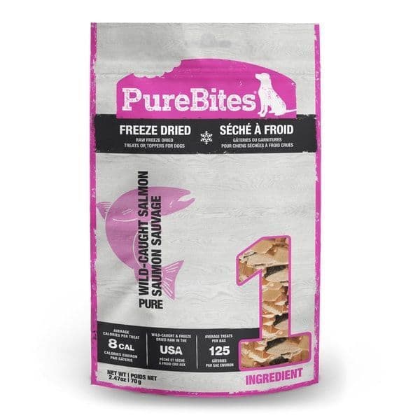 PureBites Freeze Dried Salmon Dog Treats 70 g